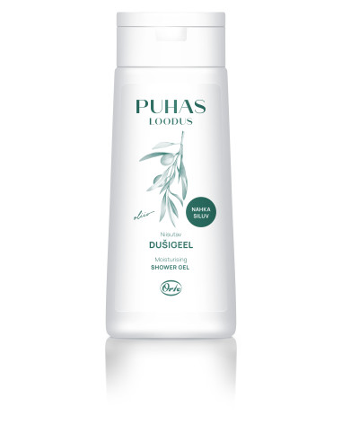 PUHAS LOODUS niisutav dušigeel Oliiv 250 ml
