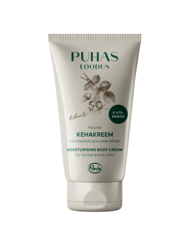 PUHAS LOODUS niisutav kehakreem Kibuvits 150 ml