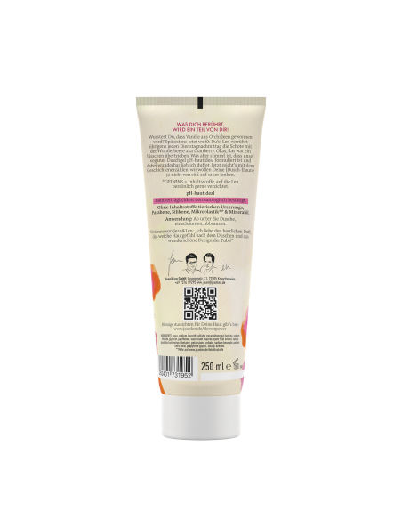 KAST 6 tk! Jean&Len dušigeel jõhvikas ja vanilje 250 ml