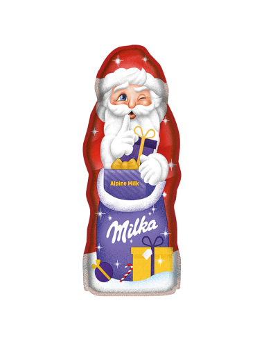 KAST 14 tk! Milka jõuluvana piimašokolaadist 90 g