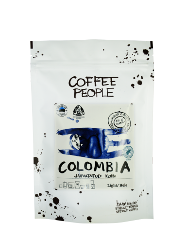 Coffee People Columbia jahvatatud hele röst 250g