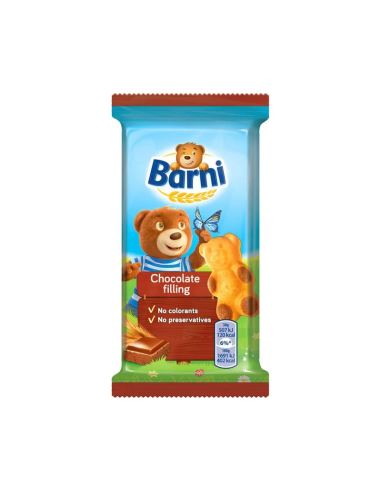 KAST 24tk! Barni biskviit šokolaaditäidisega 30G