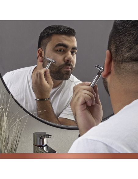 KAST 36 tk! King C. Gillette Kaheteraline Turvaline Raseerija Meestele + Vahetusterad 5 tk