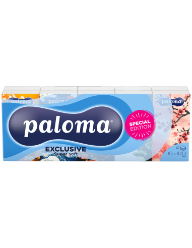 KAST 30 tk! Paloma taskurätikud Exclusive 10x10...