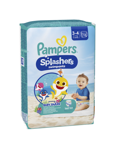 Pampers Pants Splashers, Suurus 3-4, 12...