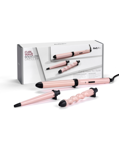 BaByliss Juuksekoolutaja Curl & Wave Trio MS750E