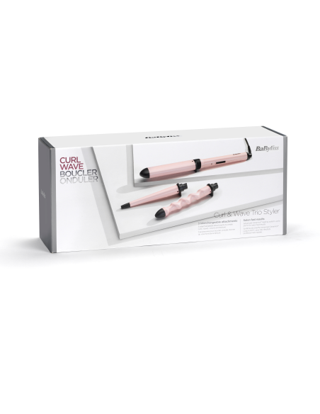 BaByliss Juuksekoolutaja Curl & Wave Trio MS750E