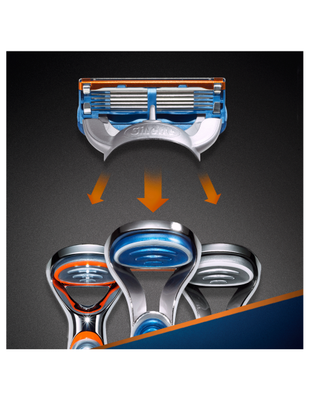 KAST 10 tk! Gillette Fusion5 Raseerija Terad Meestele, 4 Vahetustera