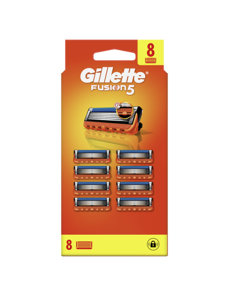 KAST 6 tk! Gillette Fusion5 Raseerija Terad Meestele, 8 Vahetustera