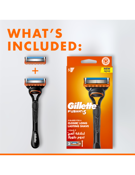 KAST 8 tk! Gillette Fusion5 Raseerija Meestele + 1 Vahetustera