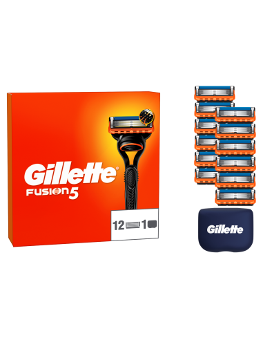 KAST 12 tk! Gillette Fusion5 12 Vahetustera,...