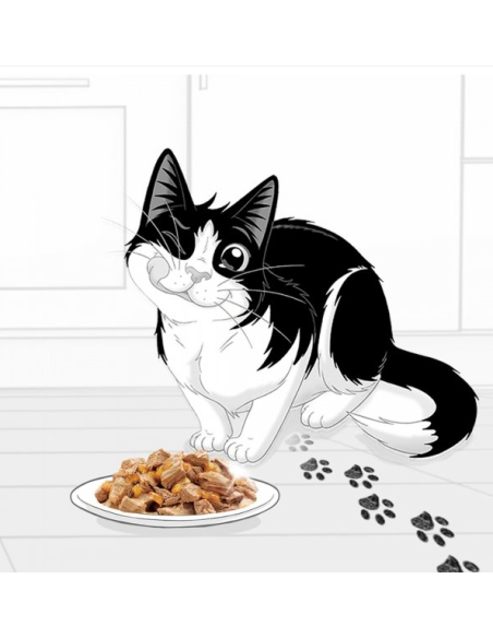 Felix Fantastic kassikonserv veiseliha, kana, part, lambaliha (44 x 85 g)