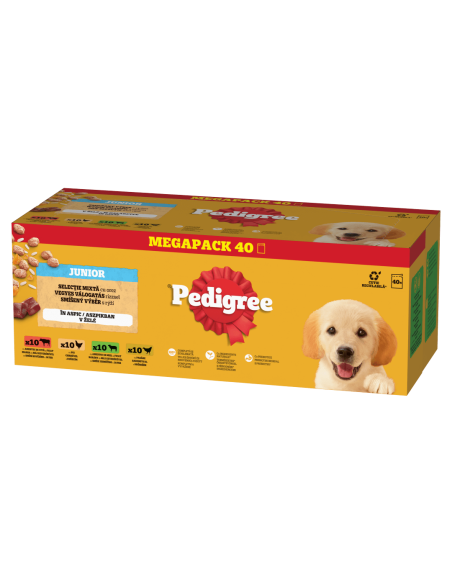 Pedigree märgtoit kutsikatele tarretises 40x100g