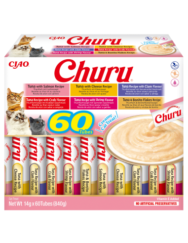 KAST 8 tk! Inaba Cat Churu kreemjas kassimaius...