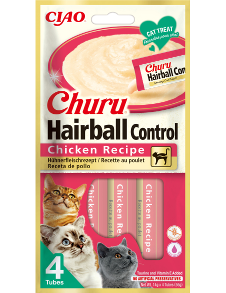 INABA CAT Churu karvapallivastane maius kanaga 48x14g (672g)
