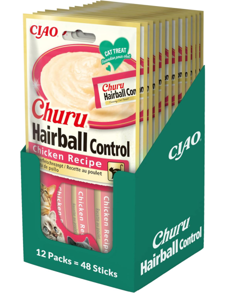 INABA CAT Churu karvapallivastane maius kanaga 48x14g (672g)
