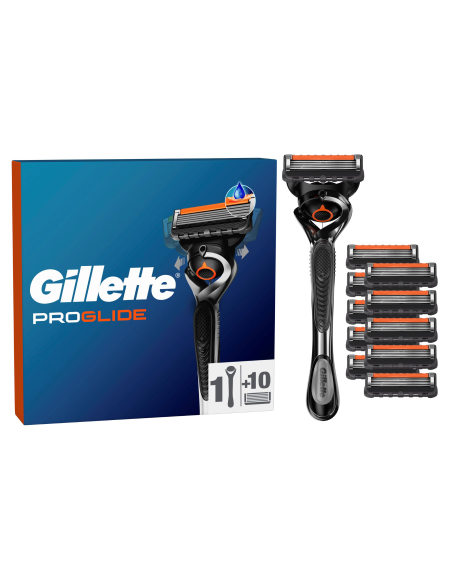 Gillette Fusion5 ProGlide Raseerija + 10 Tera, Meestele