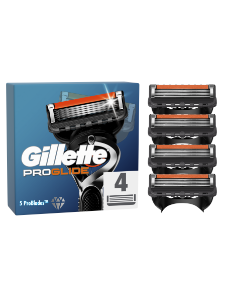 KAST 40 tk! Gillette Fusion Proglide terakassetid meestele 4 tk
