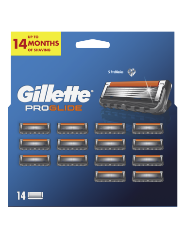 KAST 6 tk! Gillette Fusion Proglide Varuterad...