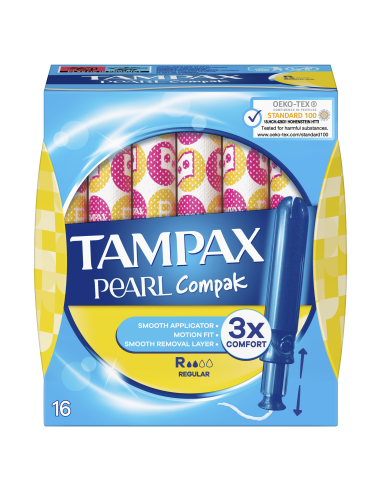 KAST 8 tk! Tampax Compak Pearl Regular...