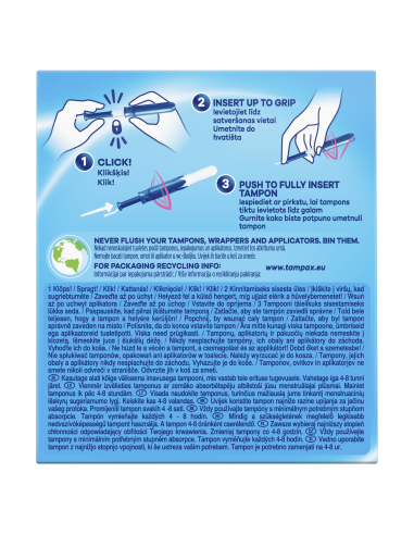 Tampax Compak Pearl Super Tampoonid...