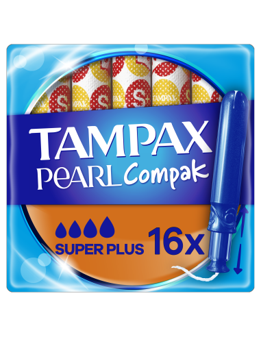 Tampax Compak Pearl Super Plus Tampoonid...