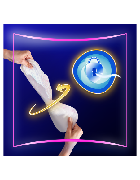 Always Ultra Secure Night Size 4 Hügieenisidemed Tiibadega, 36 tk