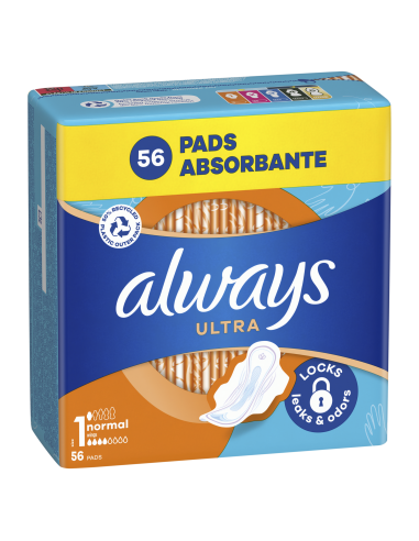 KAST 4 tk! Always Ultra Size 1 Päeva...