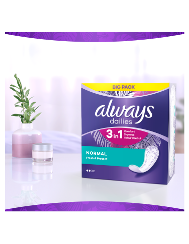 Always Dailies Normal Fresh & Protect...