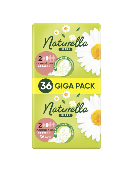 Naturella Ultra Normal Plus Size 2 Tiibadega Sidemed, 36 tk 