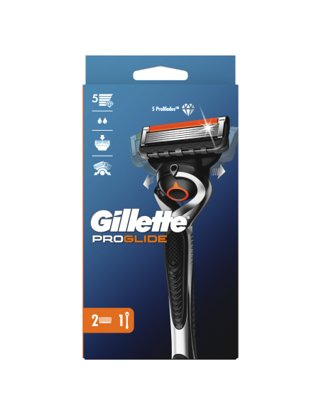 Gillette ProGlide Raseerija Meestele + 2 Vahetustera