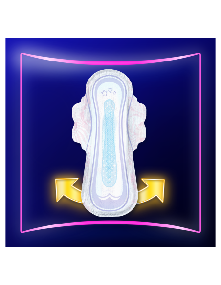 Always Platinum Secure Night Size 4 Hügieenisidemed Tiibadega, 20 tk