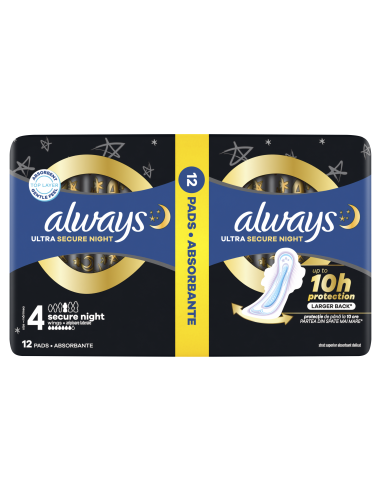 KAST 12 tk! Always Ultra Secure Night Size 4...
