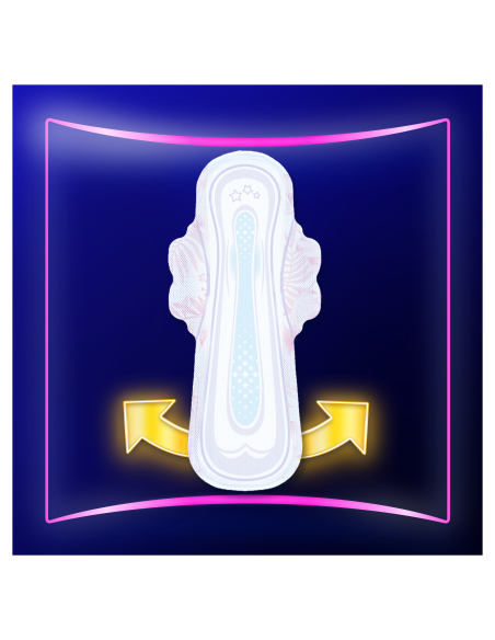 KAST 14 tk! Always Ultra Secure Night Extra Size 5 Hügieenisidemed Tiibadega, 10 tk