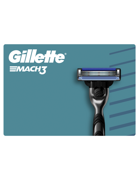 KAST 17 tk! Gillette Mach3 Raseerija Terad Meestele, 24 Vahetustera