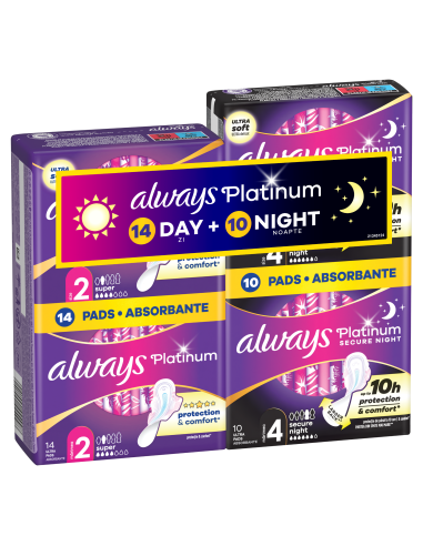 KAST 10 tk! Always Platinum Hügieenisidemed Day...