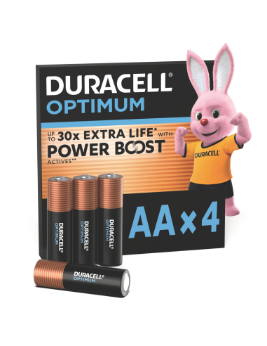 KAST 20 tk! Duracell Optimum AA 4 tk