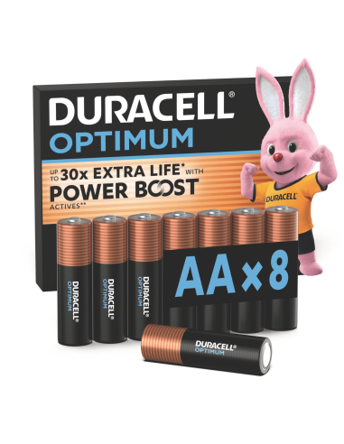 Duracell Optimum AA 8 tk