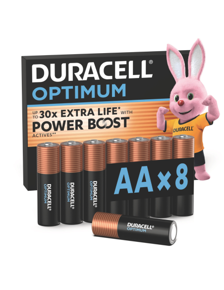 Duracell Optimum AA 8 tk