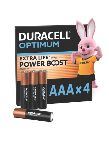 Duracell Optimum AAA 4 tk