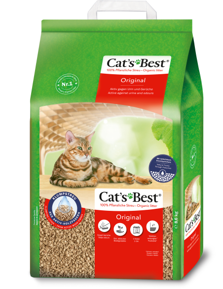 Cat's Best ORIGINAL 20L / 8,6KG kassiliiv