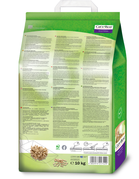 Cat's Best Smart Pellets 20L / 10KG kassiliiv