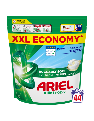 KAST 4 tk! Ariel All-in-1 PODS Sensitive...