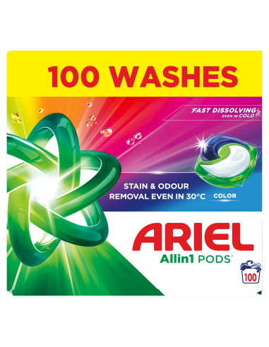 Ariel All-in-1 PODS Color Pesukapslid, 100...