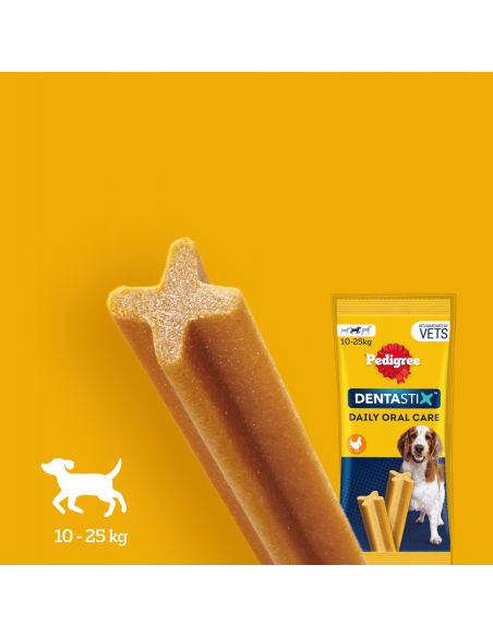 Pedigree Dentastix Medium närimismaiused koertele 56 tk