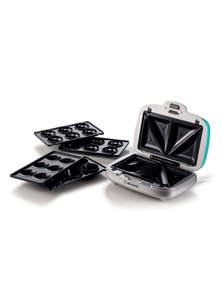 1972 Multifunktsionaalne küpseti / võileivagrill (Red)