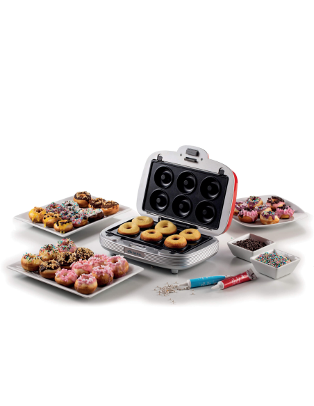 1972 Multifunktsionaalne küpseti / võileivagrill (Red)