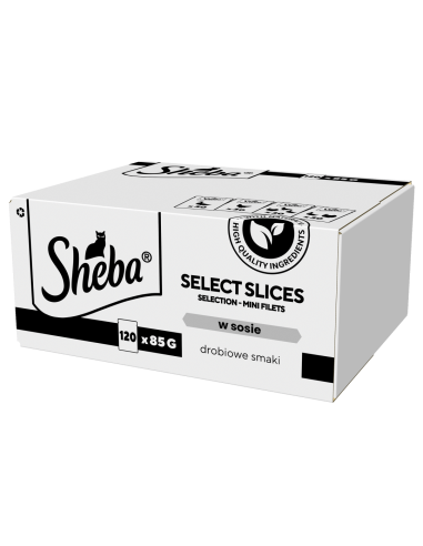 Sheba Selection märgtoit kassidele part, kana,...